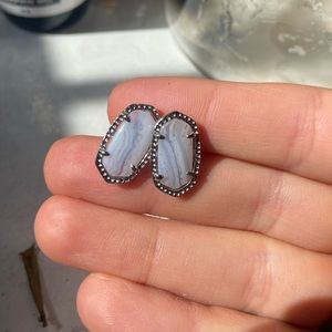 Kendra Scott Ellie Stud Earrings in Silver